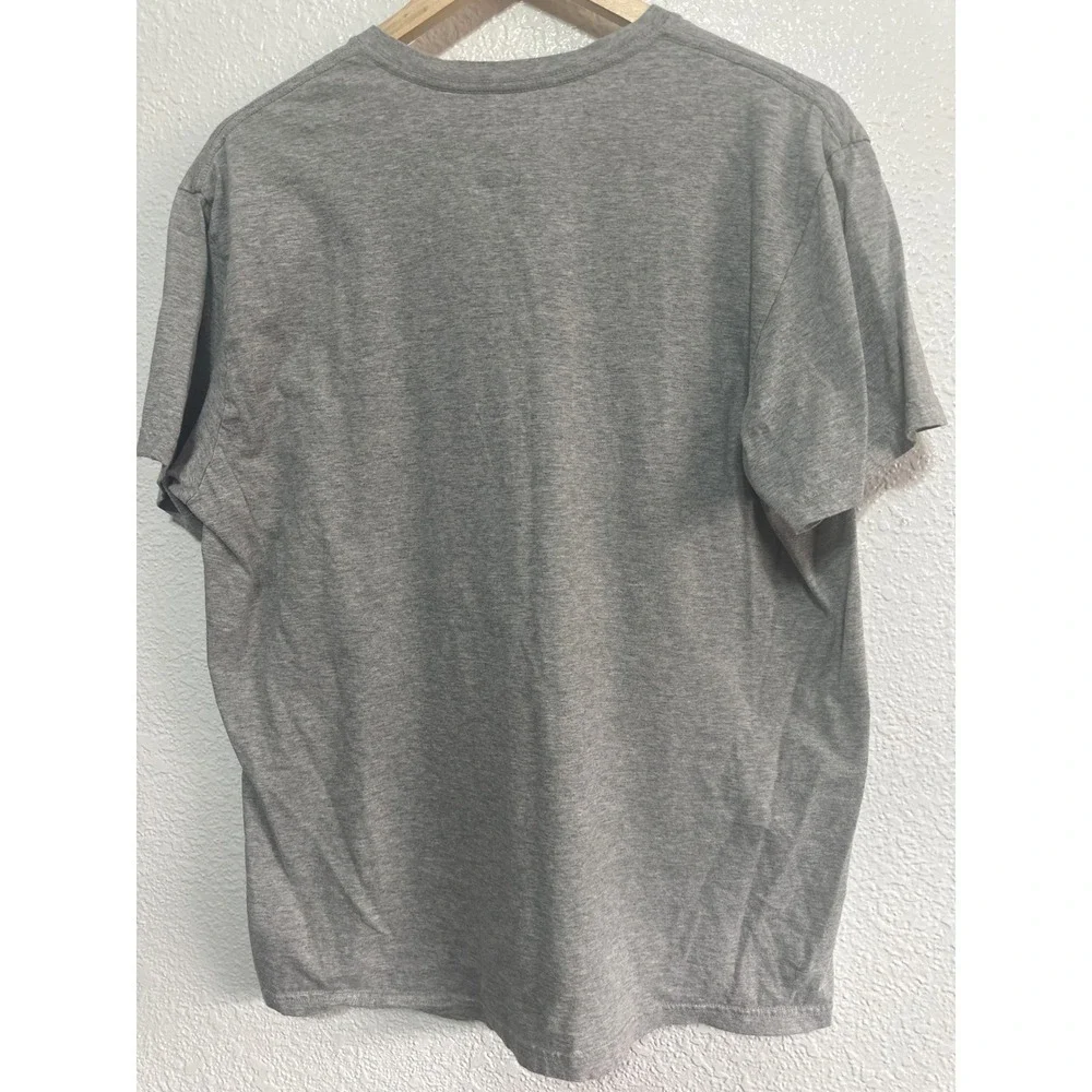 Polo Ralph Lauren Mens V Neck T Shirt Classic Fit Gray Casual Tee